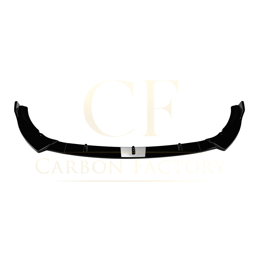 AMG Style Gloss Black Front Splitter for Mercedes Benz W205 C Class AMG 19-21 - Carbon Factory