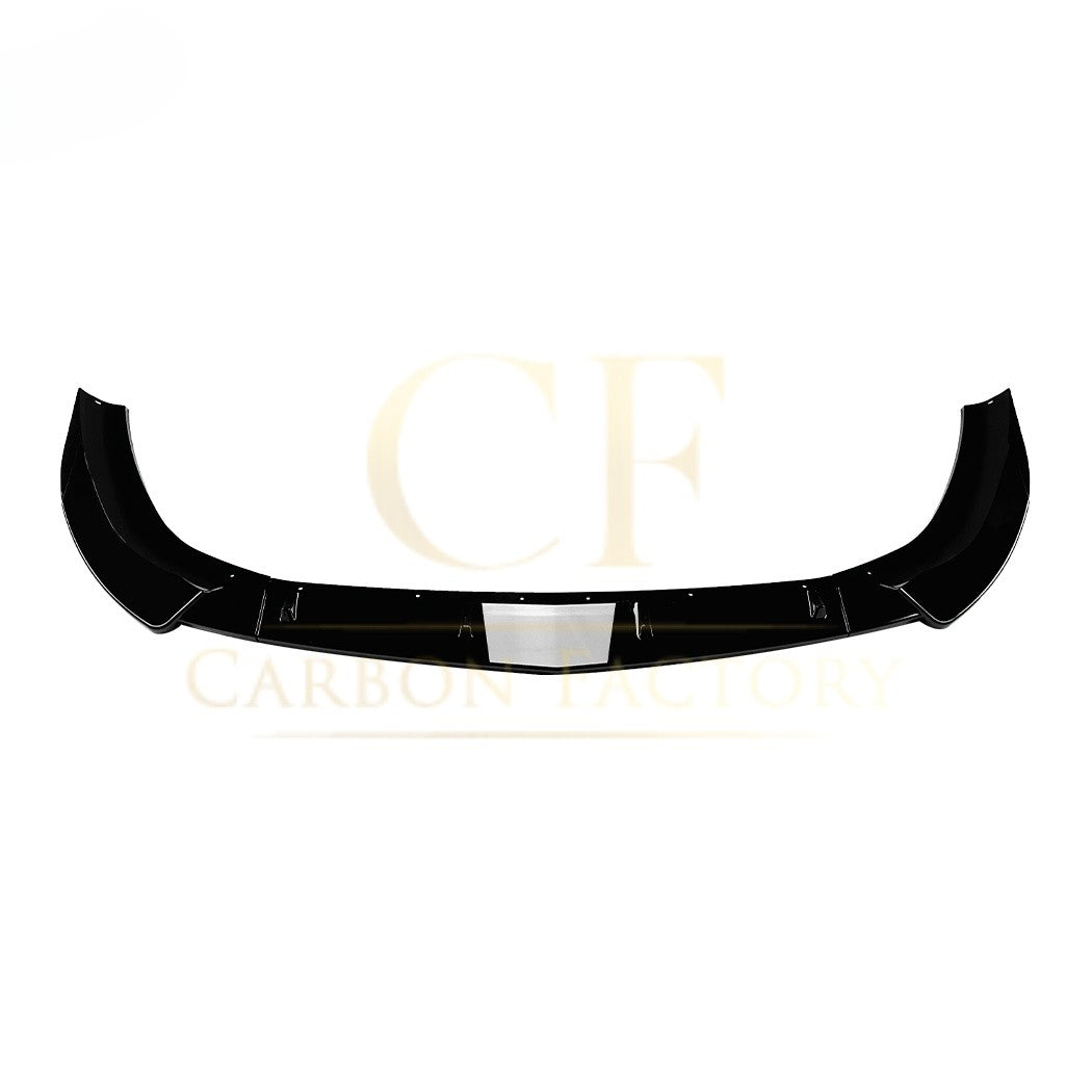 V Style Gloss Black Front Splitter for Mercedes Benz W177 A Class 18-25 - Carbon Factory