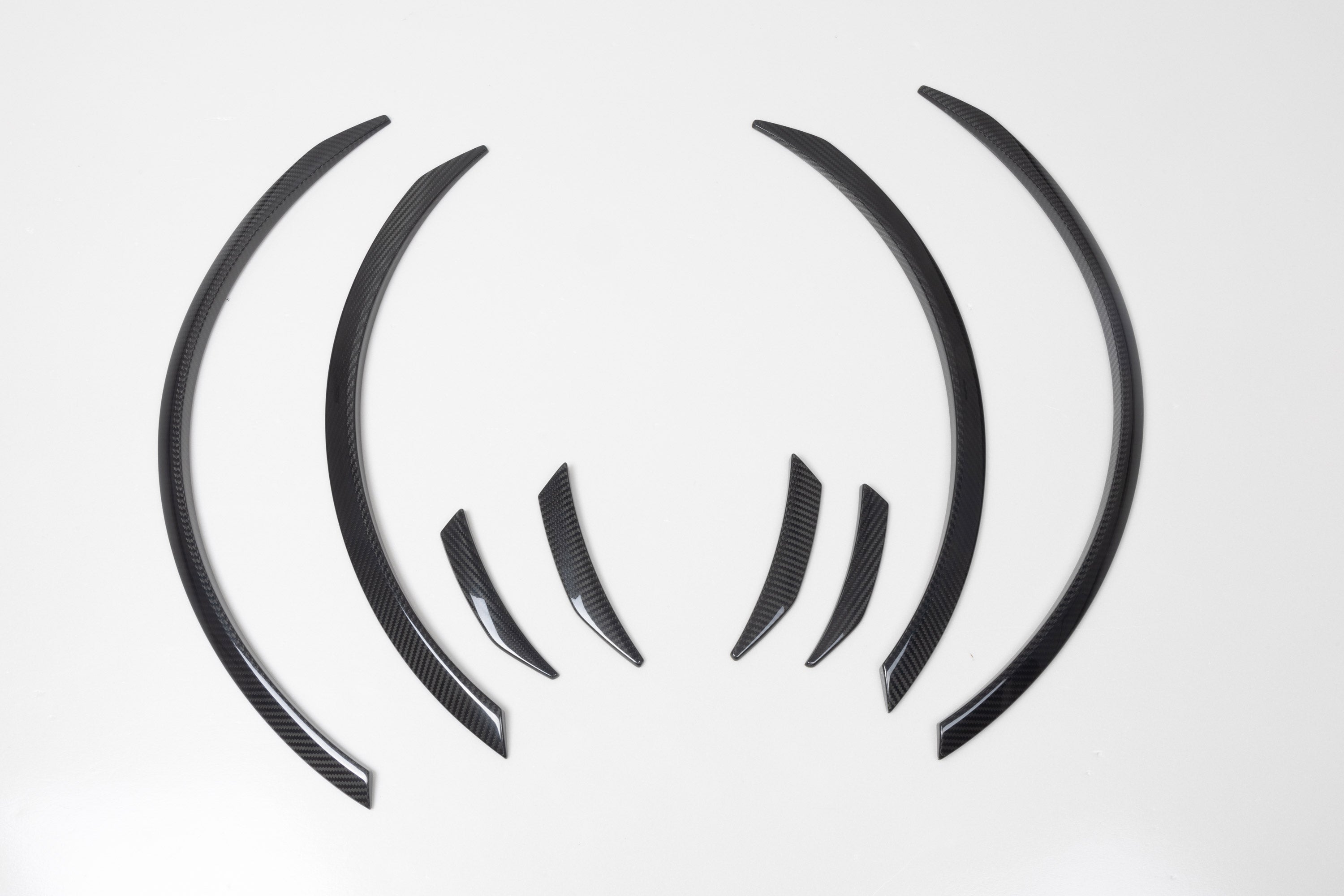 MP Style Pre-preg Carbon Fibre  Wheel Arch Trims for BMW G82 M4 G22 G23 4 Series 20-Present - Carbon Factory