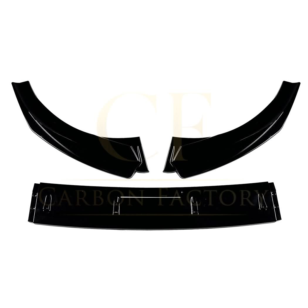 V Style Gloss Black Front Splitter for Audi A3 8V S Line & S3 13-16 - Carbon Factory