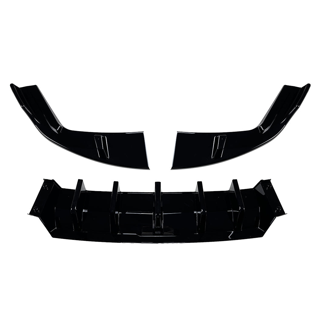 V Style Gloss Black Rear Diffuser for Toyota GR86 22-26