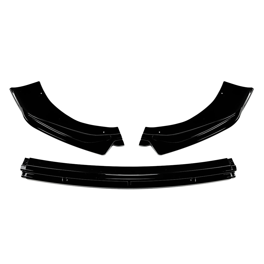 A Style Gloss Black Front Splitter for Mercedes Benz X247 GLB 24-26