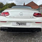 AMG Style Gloss Black Rear Diffuser & Exhaust Tips for Mercedes Benz W205 C Class & C63 Coupe 15-21 - Carbon Factory