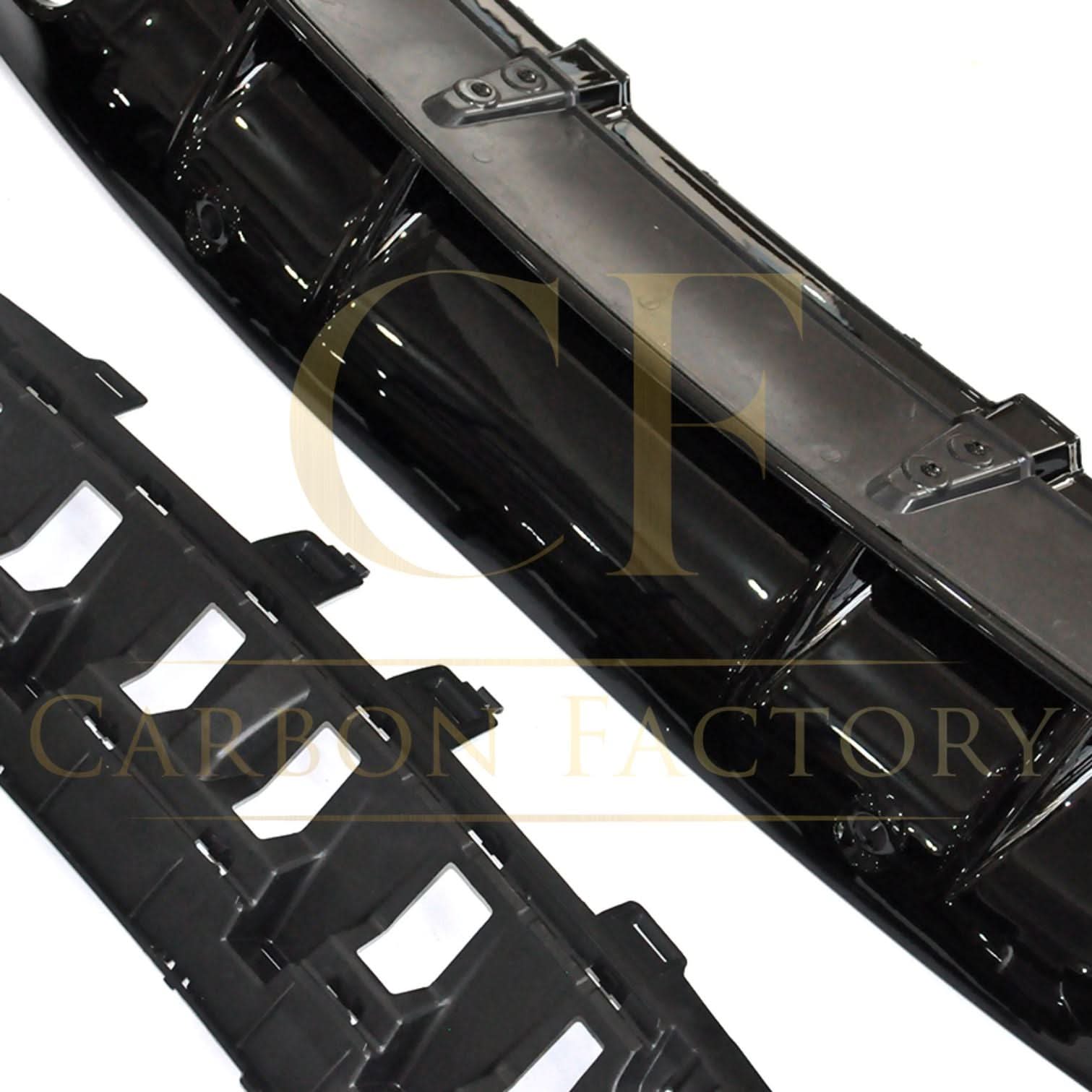 AMG Style Gloss Black Rear Diffuser & Exhaust Tips for Mercedes Benz W205 C Class & C63 Saloon & Estate 15-21 - Carbon Factory