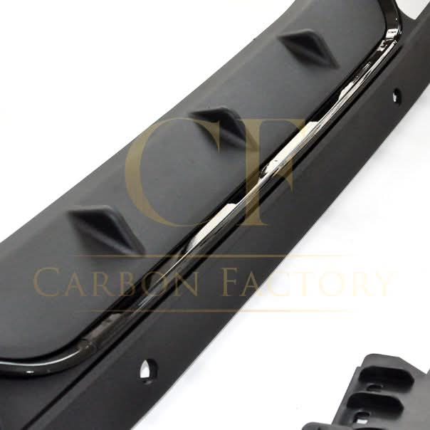 CF Style Gloss Black Rear Diffuser & Exhaust Tips for Mercedes Benz W205 C Class & C63 Saloon & Estate 15-21 - Carbon Factory