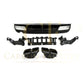 ED1 Style Gloss Black Rear Diffuser & Exhaust Tips for Mercedes Benz W205 C Class & C63 Saloon & Estate 15-21 - Carbon Factory