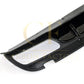 ED1 Style Gloss Black Rear Diffuser & Exhaust Tips for Mercedes Benz W205 C Class & C63 Saloon & Estate 15-21 - Carbon Factory