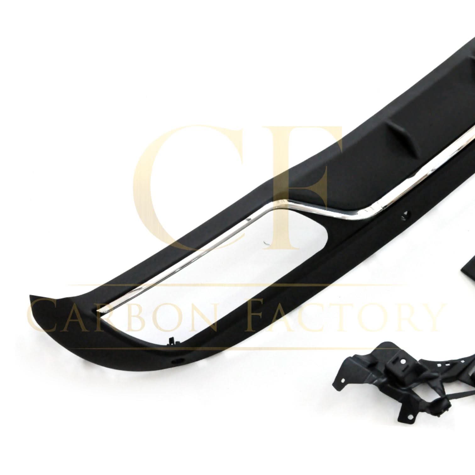 Z Style Gloss Black Rear Diffuser & Exhaust Tips for Mercedes Benz W205 C Class & C63 Saloon & Estate 15-21 - Carbon Factory