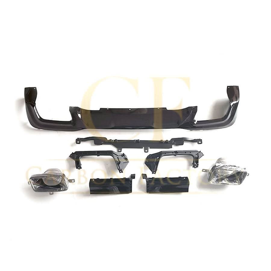 DK Style Gloss Black Rear Diffuser for BMW F44 2 Series 21-Present - Carbon Factory