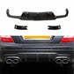 AMG Style Gloss Black Rear Diffuser for Mercedes Benz W204 C Class 12-14 - Carbon Factory