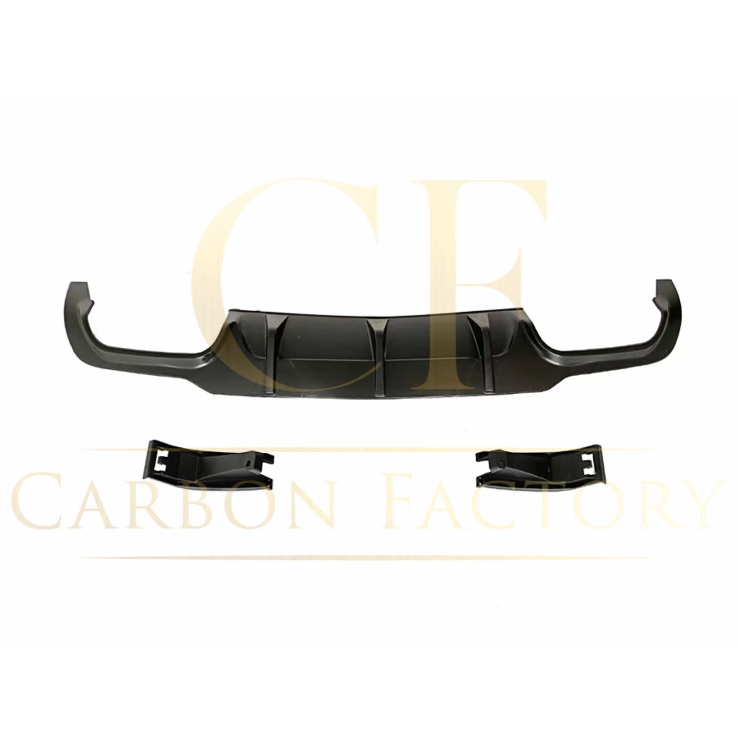 AMG Style Gloss Black Rear Diffuser for Mercedes Benz W204 C Class 12-14 - Carbon Factory