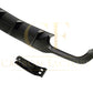 AMG Style Gloss Black Rear Diffuser for Mercedes Benz W204 C Class 12-14 - Carbon Factory