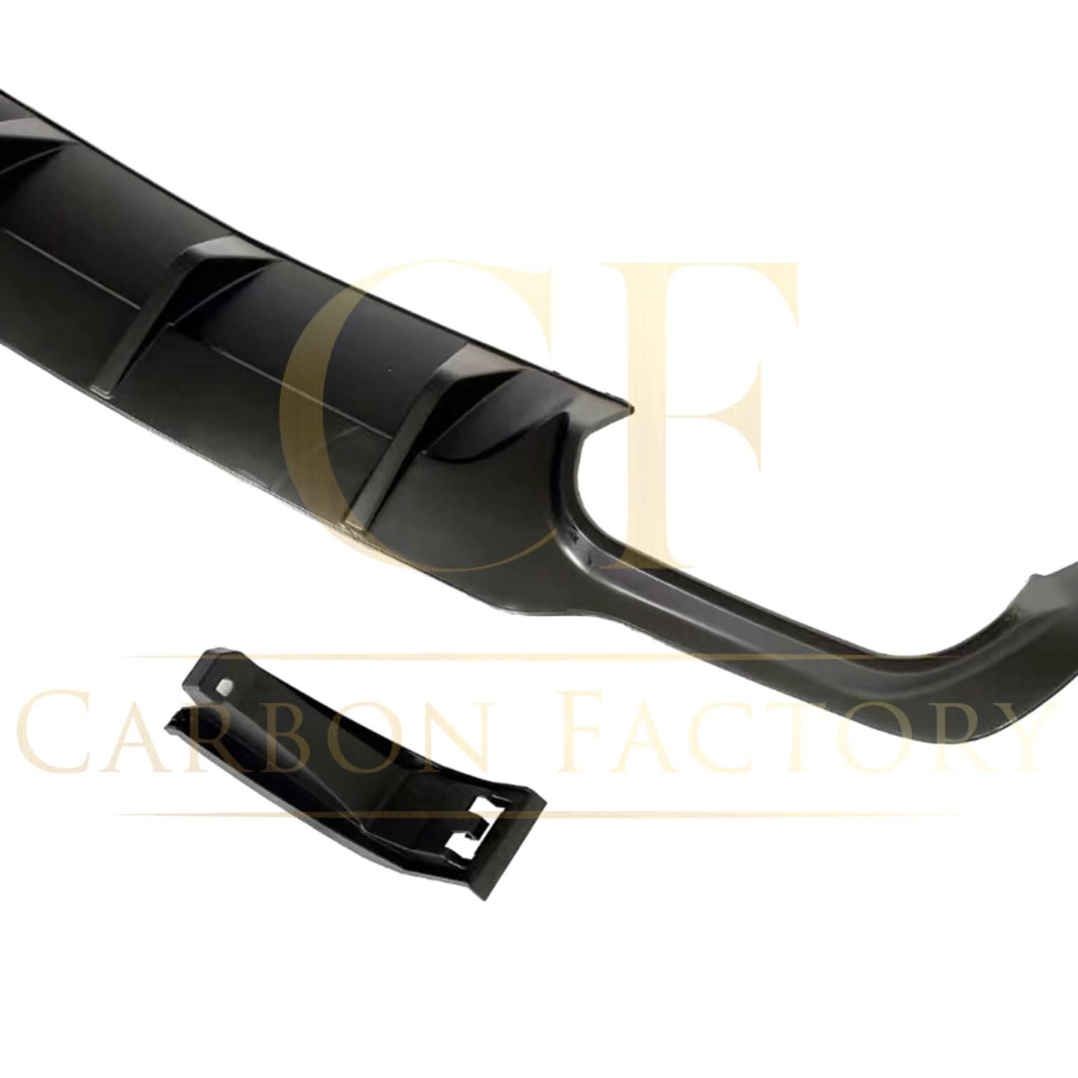 AMG Style Gloss Black Rear Diffuser for Mercedes Benz W204 C Class 12-14 - Carbon Factory