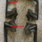 AMG Style Gloss Black Rear Diffuser with Exhaust Tips for Mercedes Benz W176 A Class 13-18 - Carbon Factory