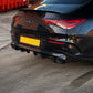 Brabus Style Gloss Black Rear Diffuser & Exhaust Tips for Mercedes Benz W118 CLA 19-Present - Carbon Factory