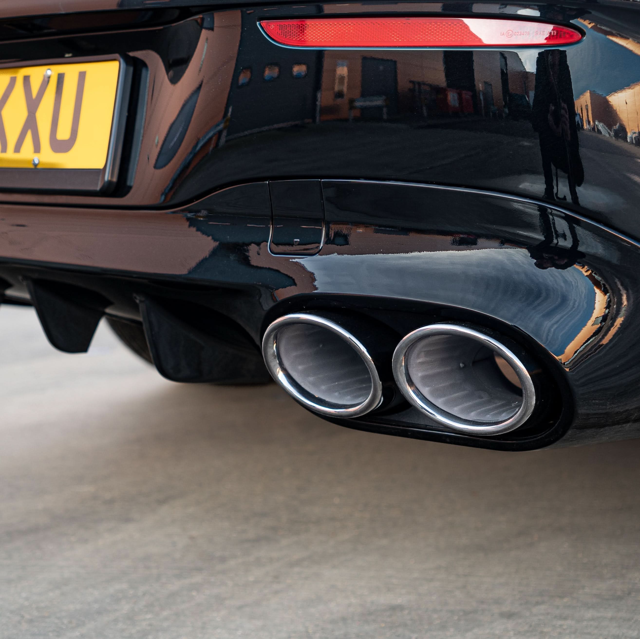 Brabus Style Gloss Black Rear Diffuser & Exhaust Tips for Mercedes Benz W118 CLA 19-Present - Carbon Factory