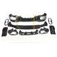 Brabus Style Gloss Black Rear Diffuser & Exhaust Tips for Mercedes Benz W118 CLA 19-Present - Carbon Factory