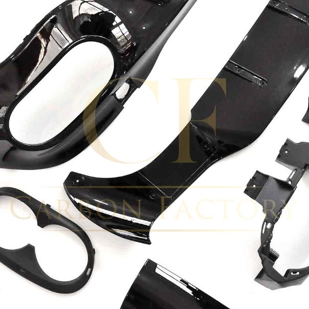Brabus Style Gloss Black Rear Diffuser & Exhaust Tips for Mercedes Benz W118 CLA 19-Present - Carbon Factory