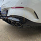 Brabus Style Gloss Black Rear Diffuser & Exhaust Tips for Mercedes Benz W118 CLA 19-Present - Carbon Factory