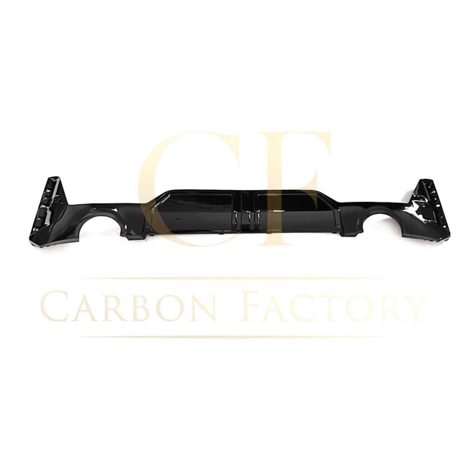 CF Style Gloss Black Rear Diffuser for BMW 3 Series G20 G21 LCI 22-Present - Carbon Factory