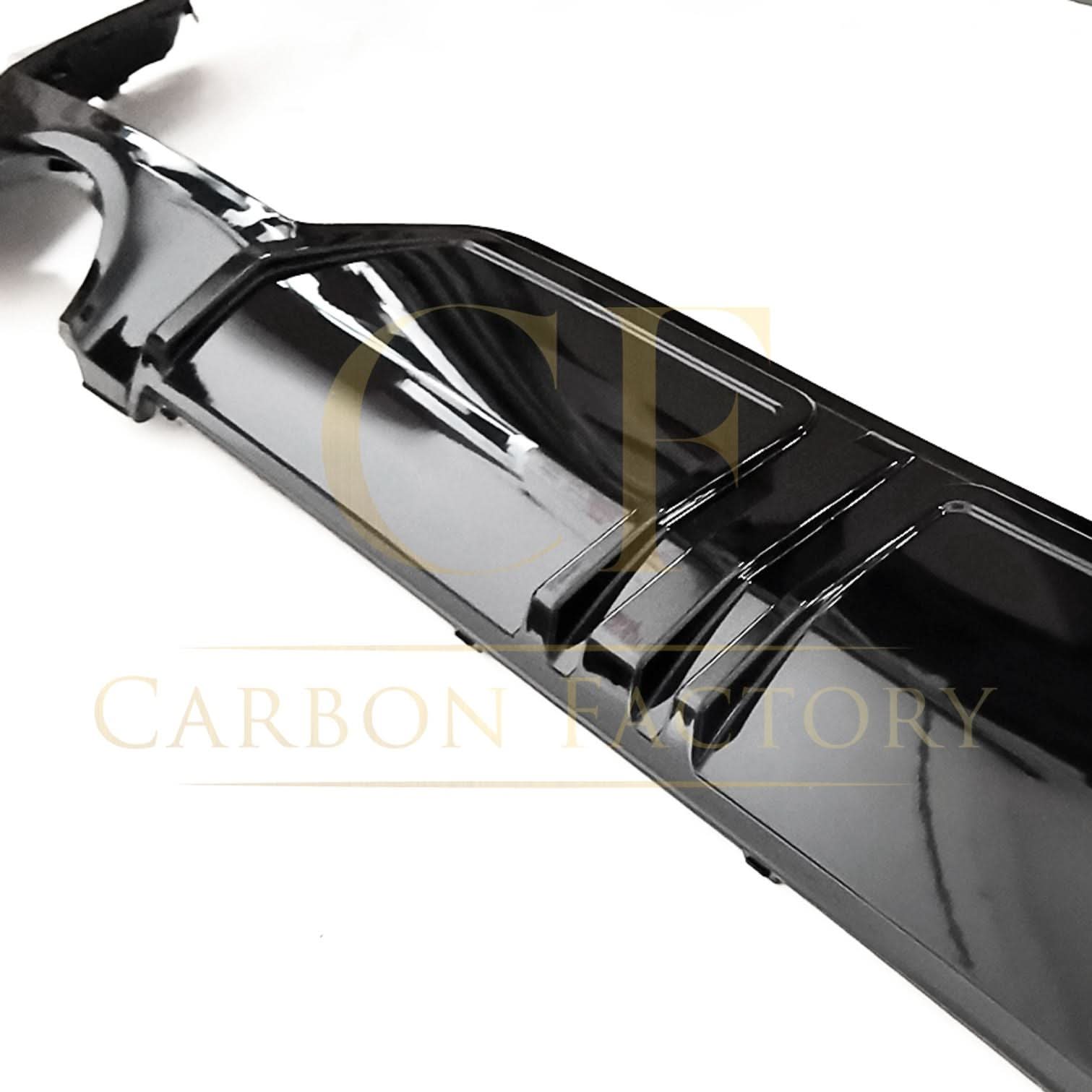 CF Style Gloss Black Rear Diffuser for BMW 3 Series G20 G21 LCI 22-Present - Carbon Factory