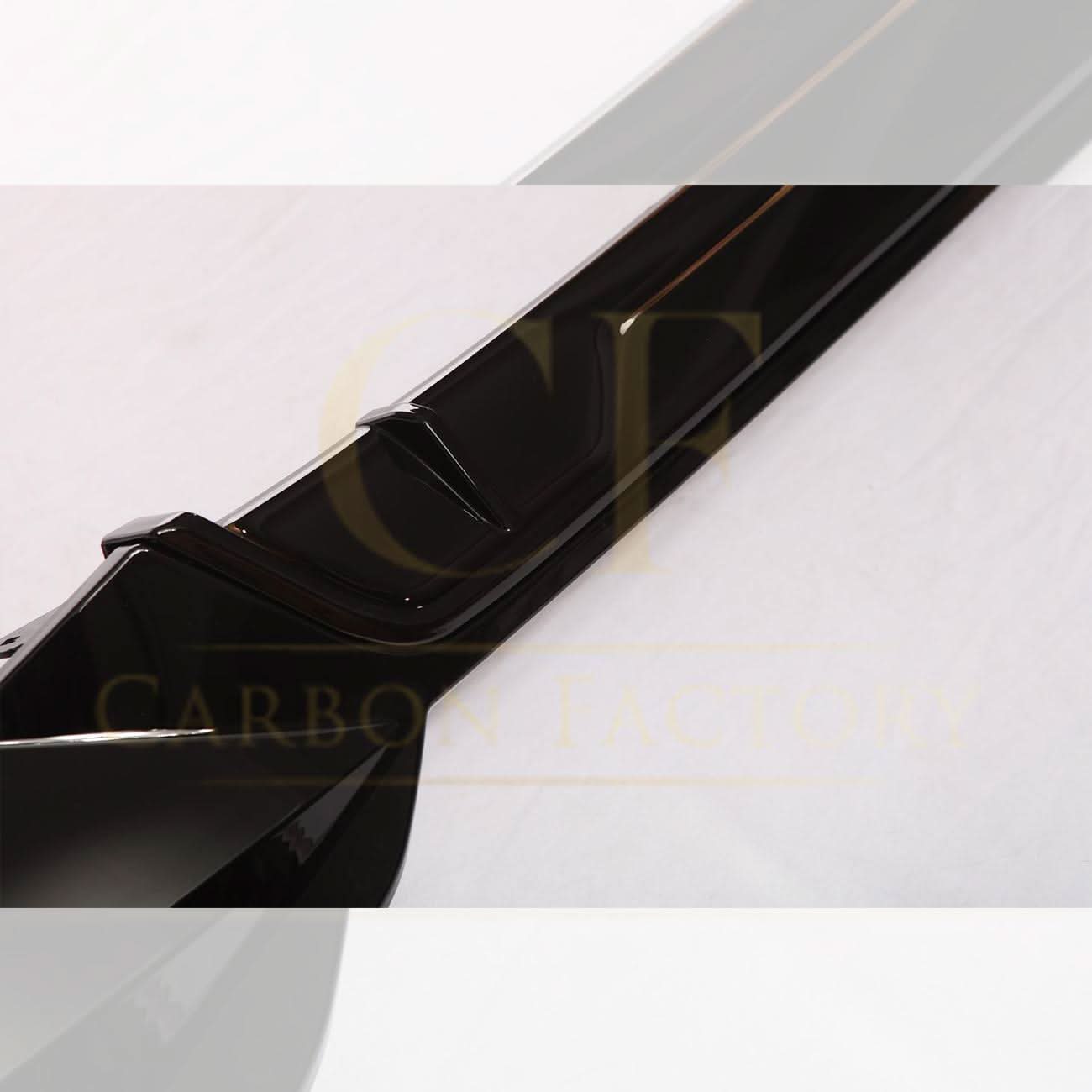 CF Style Gloss Black Rear Diffuser Quad Exhaust for BMW 3 Series G20 G21 Pre-LCI 19-22 - Carbon Factory