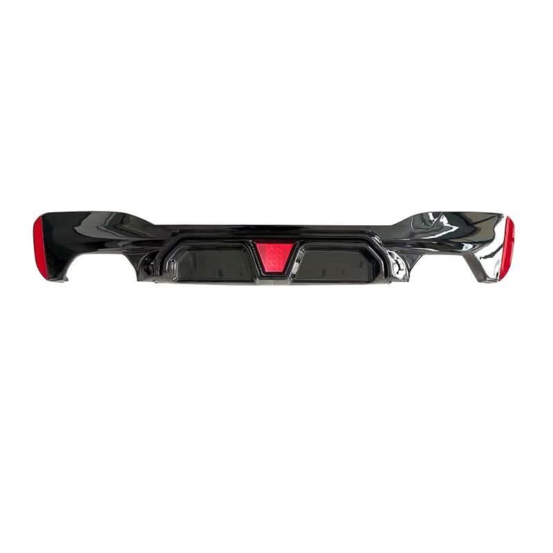 CS Style Gloss Black Rear Diffuser for BMW G30 G31 5 Series M Sport 17-24 - Carbon Factory