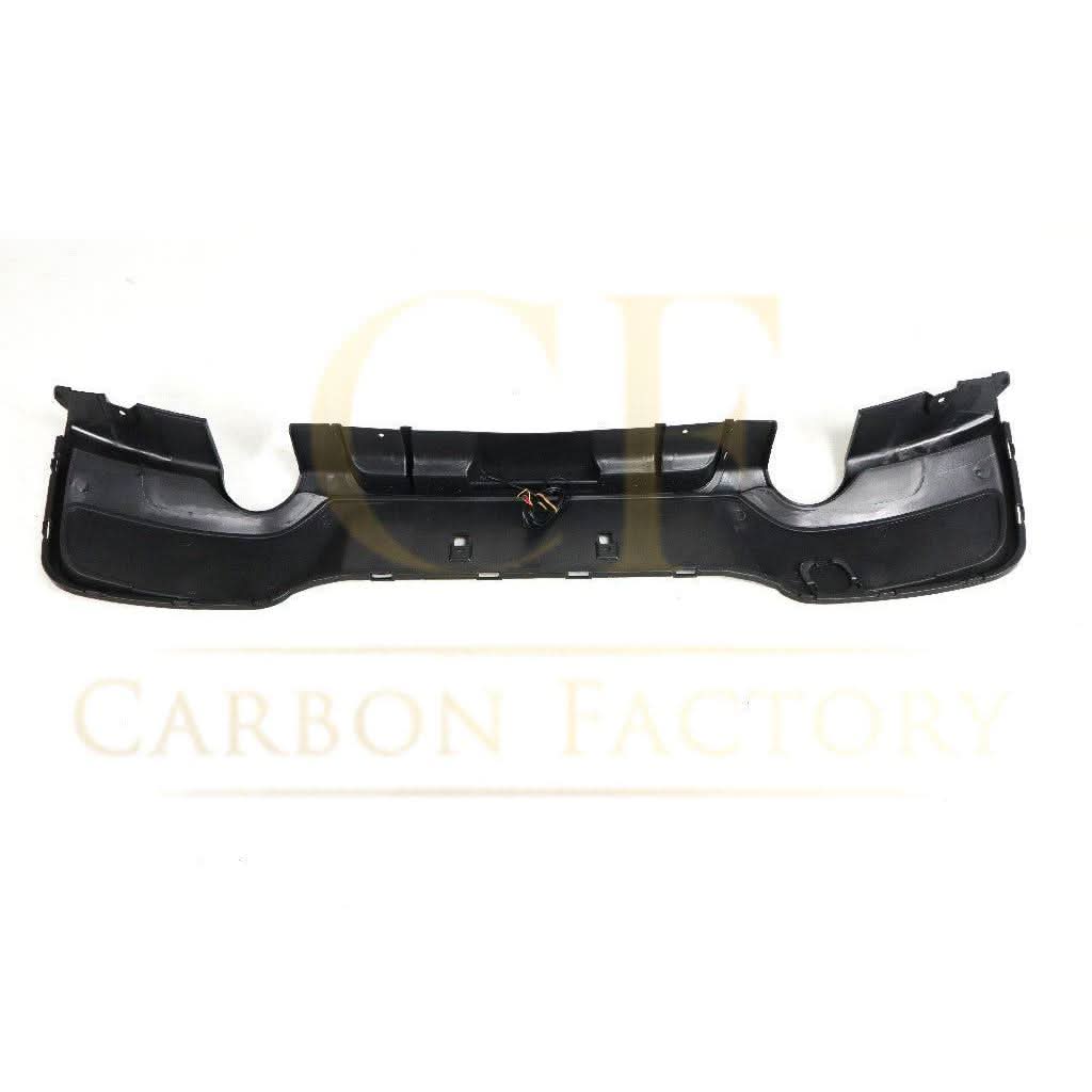 Gloss Black Rear Diffuser Dual Exhaust with LED for BMW F20 1 Series Pre-LCI 12-14 - Carbon Factory