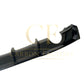 Gloss Black Rear Diffuser Single Exhaust for BMW F30 F31 3 Series 12-19 - Carbon Factory