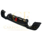 LED Style Gloss Black Rear Diffuser Dual Exhaust for BMW E90 E91 3 Series 05-13 - Carbon Factory