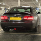 LED Style Gloss Black Rear Diffuser Dual Exhaust for BMW E92 E93 3 Series 05-13 - Carbon Factory