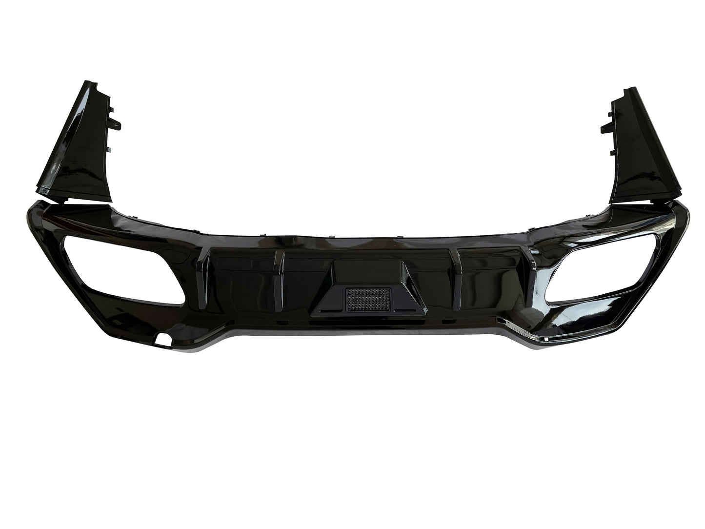 LED Style Gloss Black Rear Diffuser for BMW G14 G15 8 Series Coupe & Convertible 19-Present - Carbon Factory