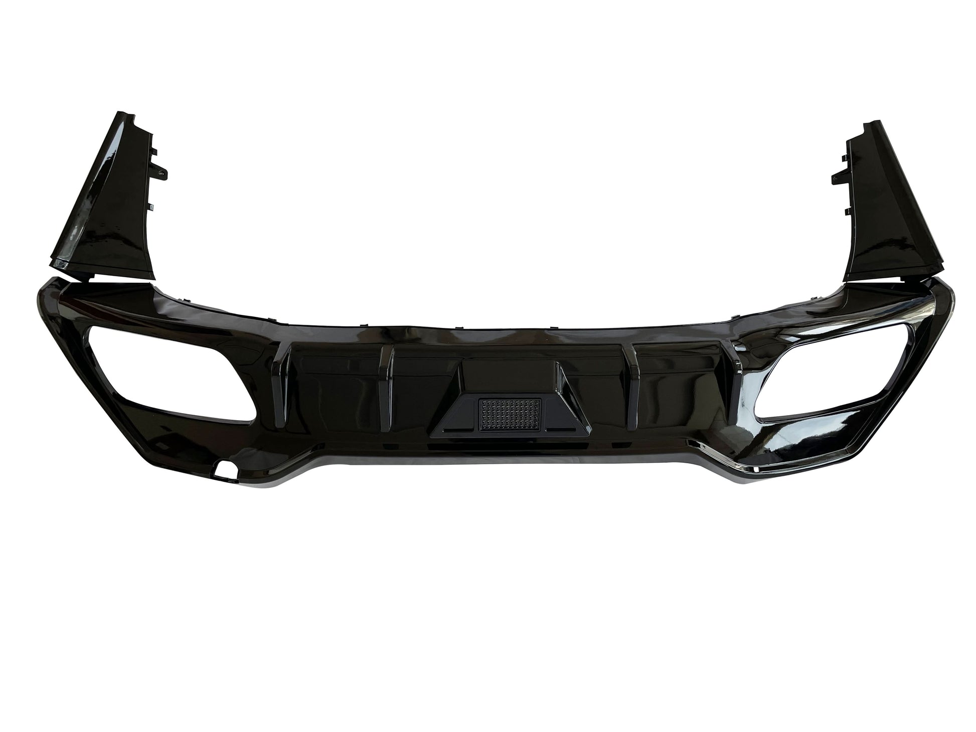 LED Style Gloss Black Rear Diffuser for BMW G14 G15 8 Series Coupe & Convertible 19-Present - Carbon Factory