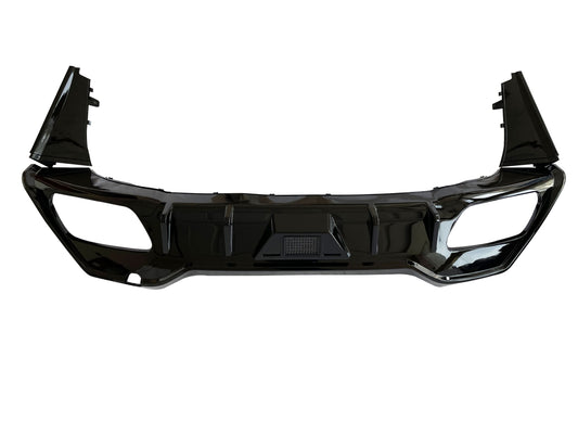 LED Style Gloss Black Rear Diffuser for BMW G14 G15 8 Series Coupe & Convertible 19-Present - Carbon Factory