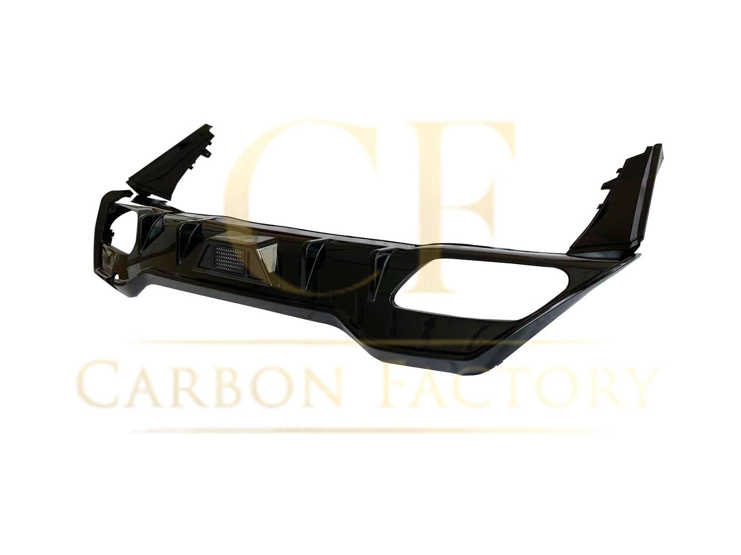 LED Style Gloss Black Rear Diffuser for BMW G14 G15 8 Series Coupe & Convertible 19-Present - Carbon Factory