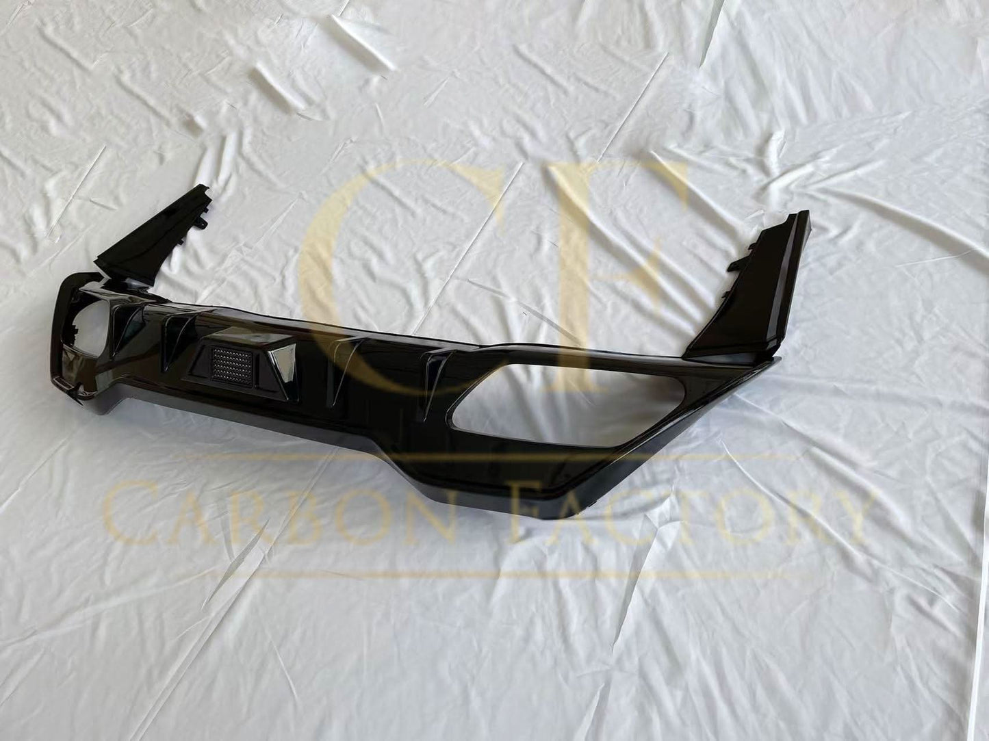 LED Style Gloss Black Rear Diffuser for BMW G14 G15 8 Series Coupe & Convertible 19-Present - Carbon Factory