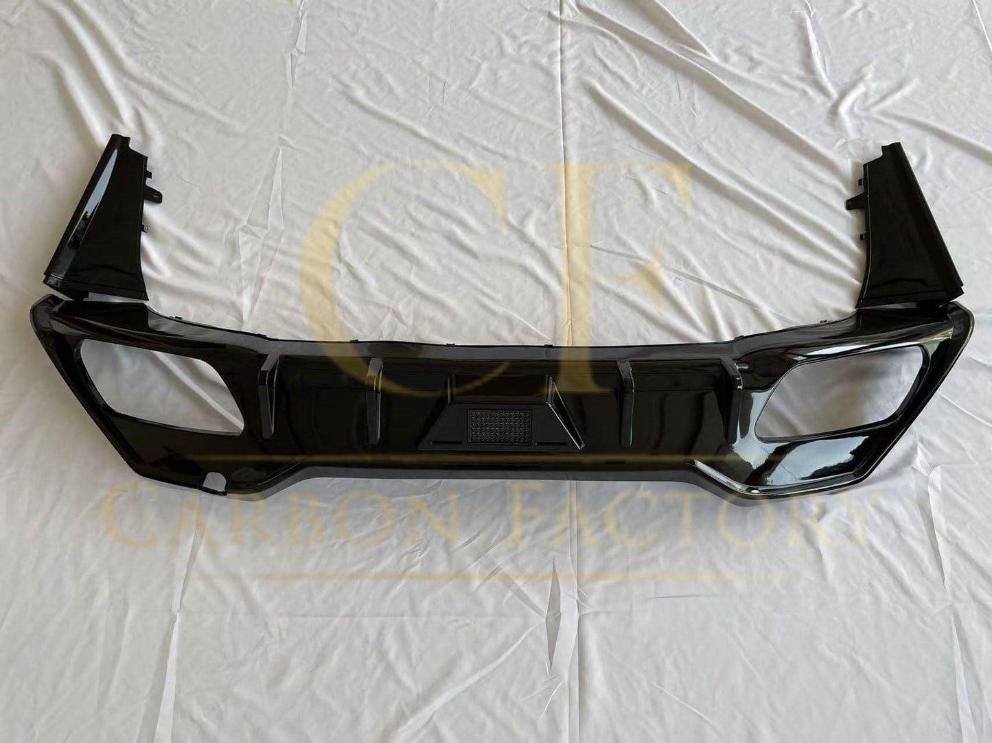LED Style Gloss Black Rear Diffuser for BMW G14 G15 8 Series Coupe & Convertible 19-Present - Carbon Factory