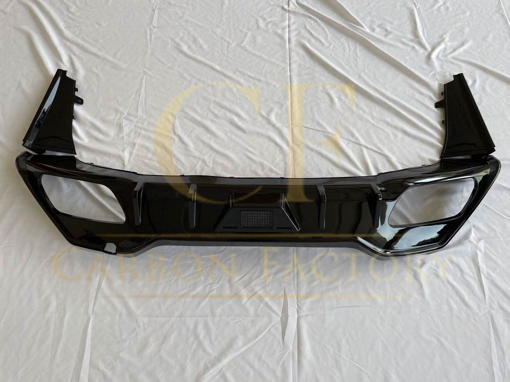 LED Style Gloss Black Rear Diffuser for BMW G14 G15 8 Series Coupe & Convertible 19-Present - Carbon Factory