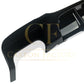 LED Style Gloss Black Rear Diffuser Quad Exhaust for BMW E90 E91 3 Series 05-13 - Carbon Factory
