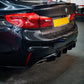 M5 Style Gloss Black Rear Diffuser for BMW G30 G31 5 Series M Sport 17-24 - Carbon Factory