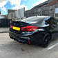M5 Style Gloss Black Rear Diffuser for BMW G30 G31 5 Series M Sport 17-24 - Carbon Factory