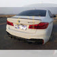 M5 Style Gloss Black Rear Diffuser for BMW G30 G31 5 Series M Sport 17-24 - Carbon Factory