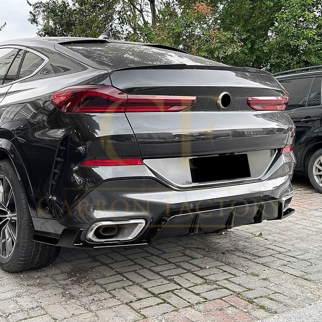MP Style Gloss Black Diffuser for BMW G06 X6 19-25 - Carbon Factory