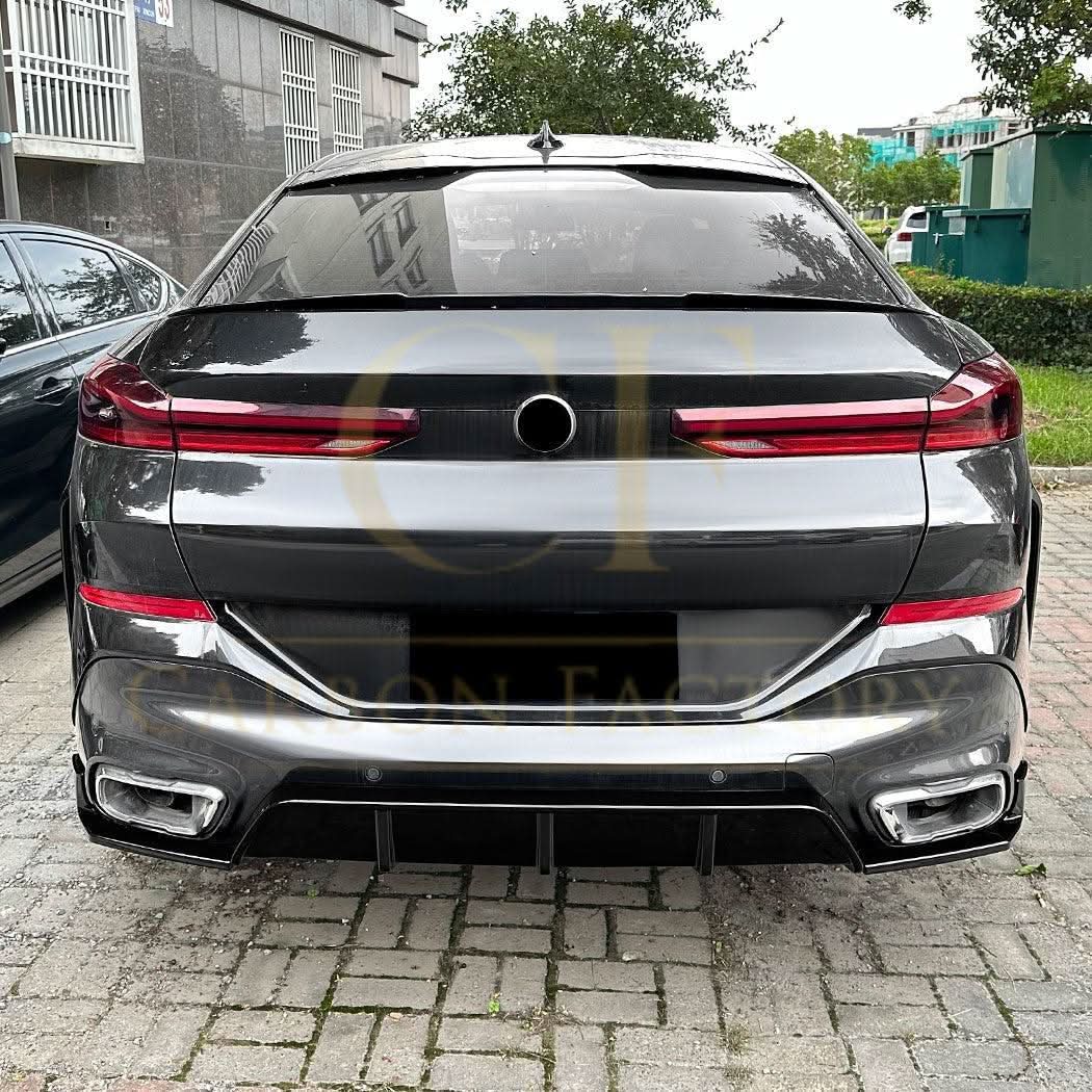 MP Style Gloss Black Diffuser for BMW G06 X6 19-25 - Carbon Factory