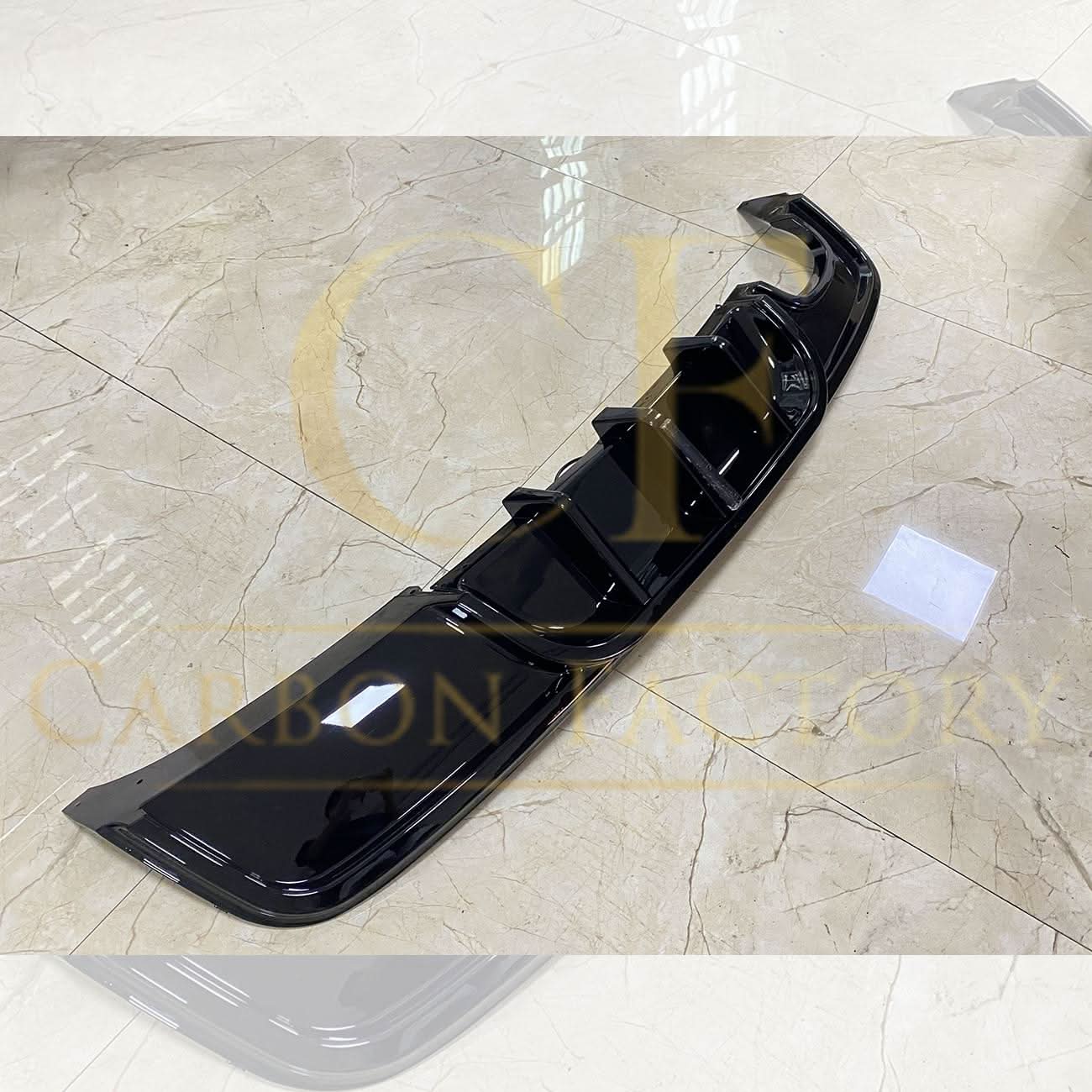 MP Style Gloss Black Rear Diffuser for BMW 1 Series E82 E88 2007-2013 - Carbon Factory