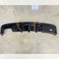MP Style Gloss Black Rear Diffuser for BMW 1 Series E82 E88 2007-2013 - Carbon Factory