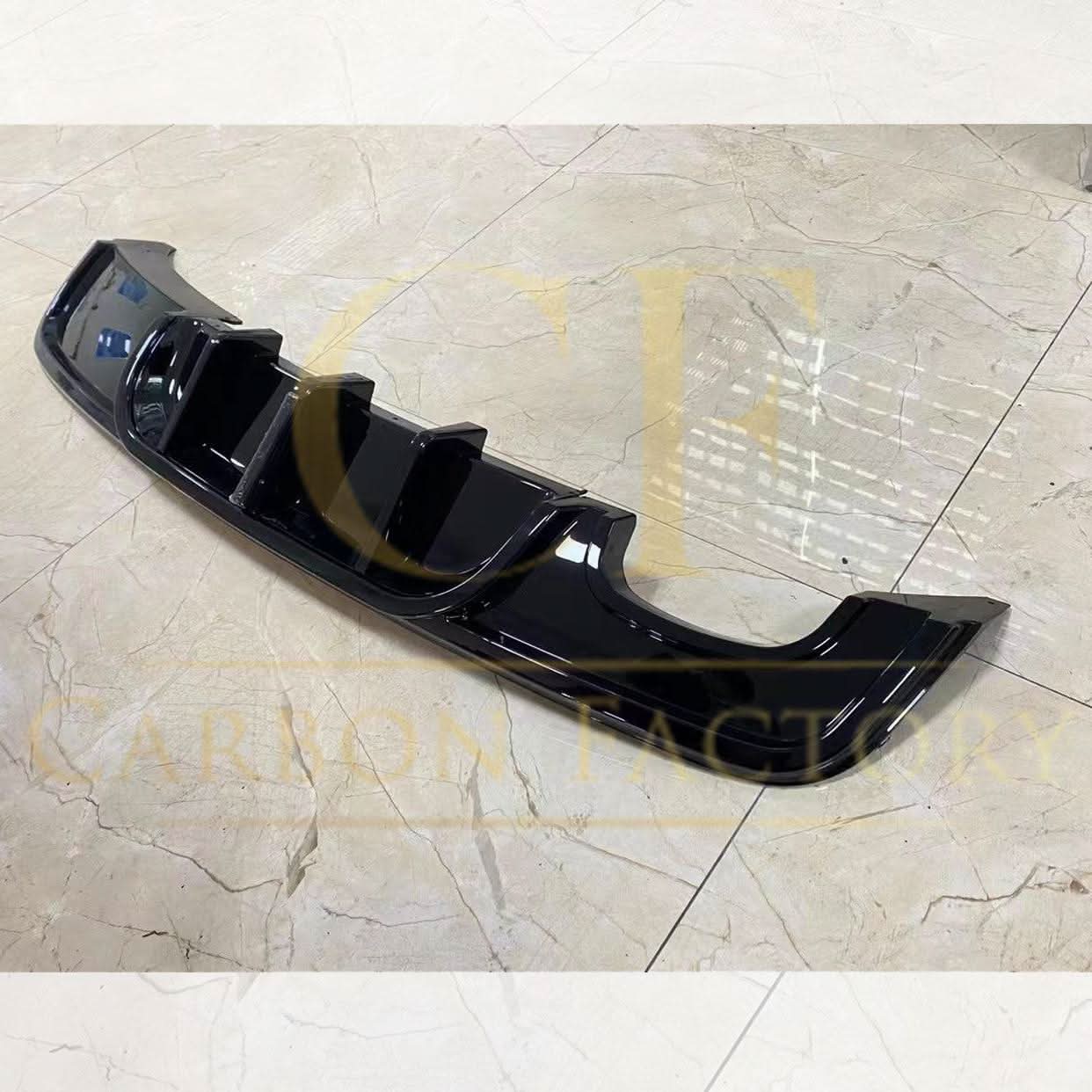 MP Style Gloss Black Rear Diffuser for BMW 1 Series E82 E88 2007-2013 - Carbon Factory