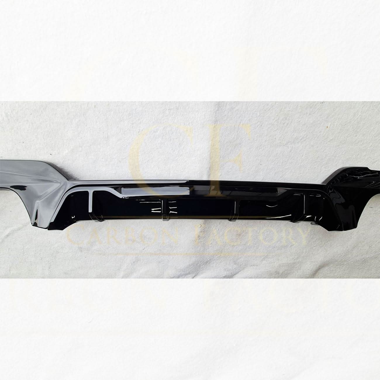 MP Style Gloss Black Rear Diffuser for BMW 3 Series G20 G21 340i Pre-LCI 19-22 - Carbon Factory