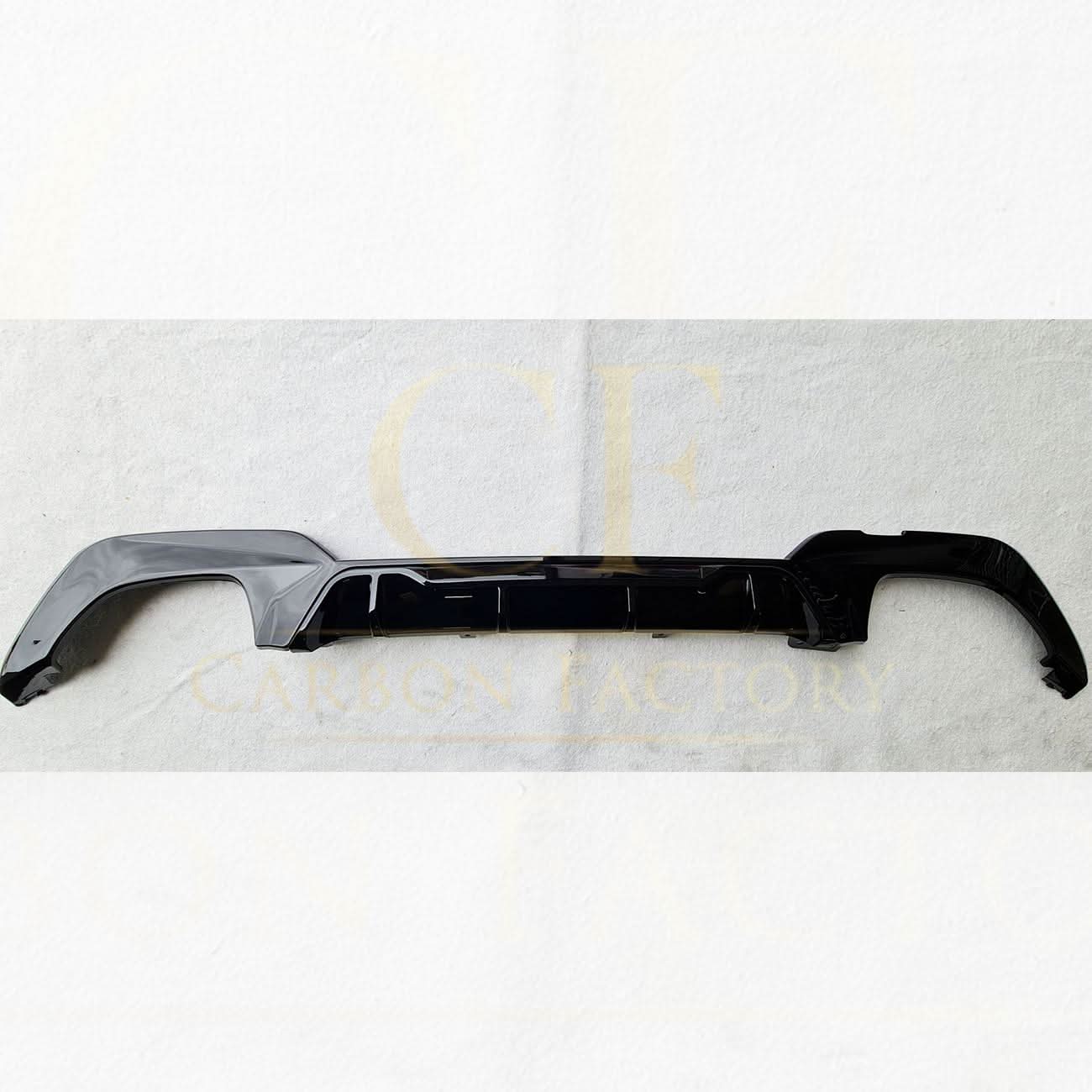 MP Style Gloss Black Rear Diffuser for BMW 3 Series G20 G21 340i Pre-LCI 19-22 - Carbon Factory