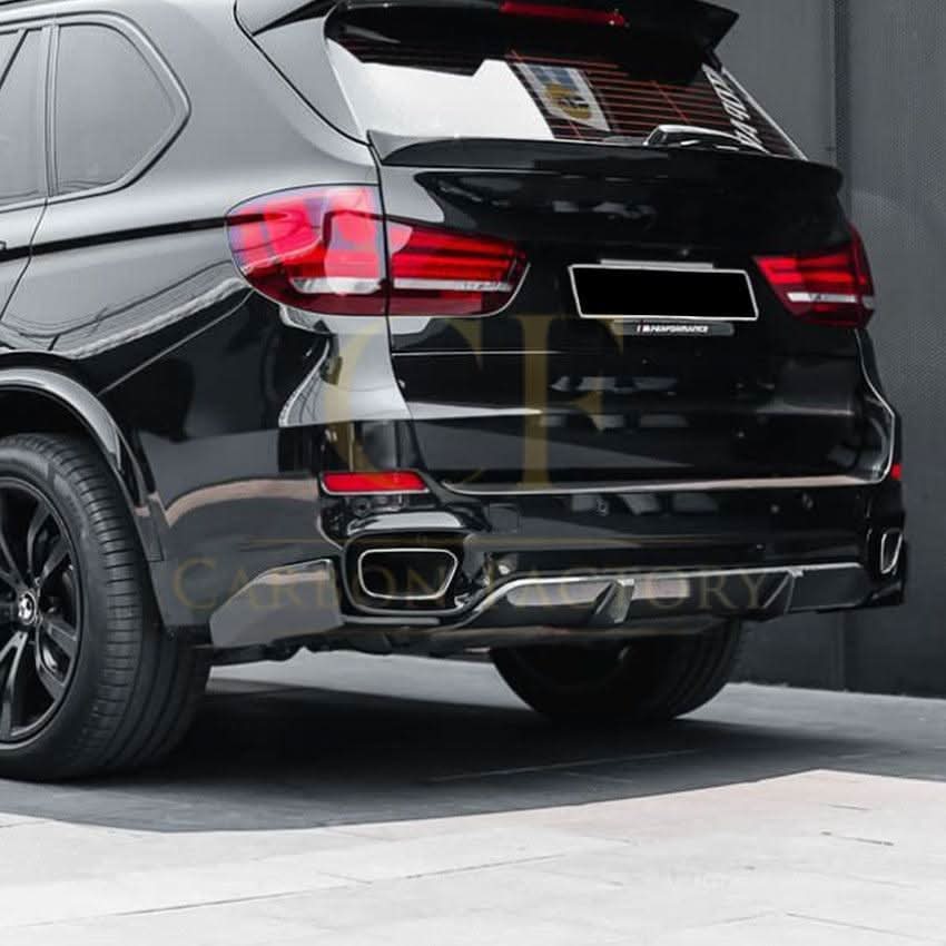 MP Style Gloss Black Rear Diffuser for BMW F15 14-18 - Carbon Factory